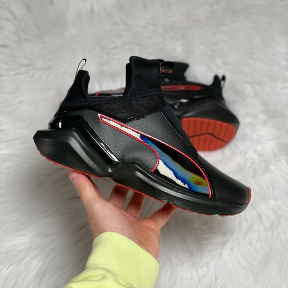 Puma Shoes Puma Fierce 2 The Batman Catwoman Womens Shoes Black Red